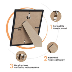 upsimples 4x6 frame with plastic cover showing lightweight safety