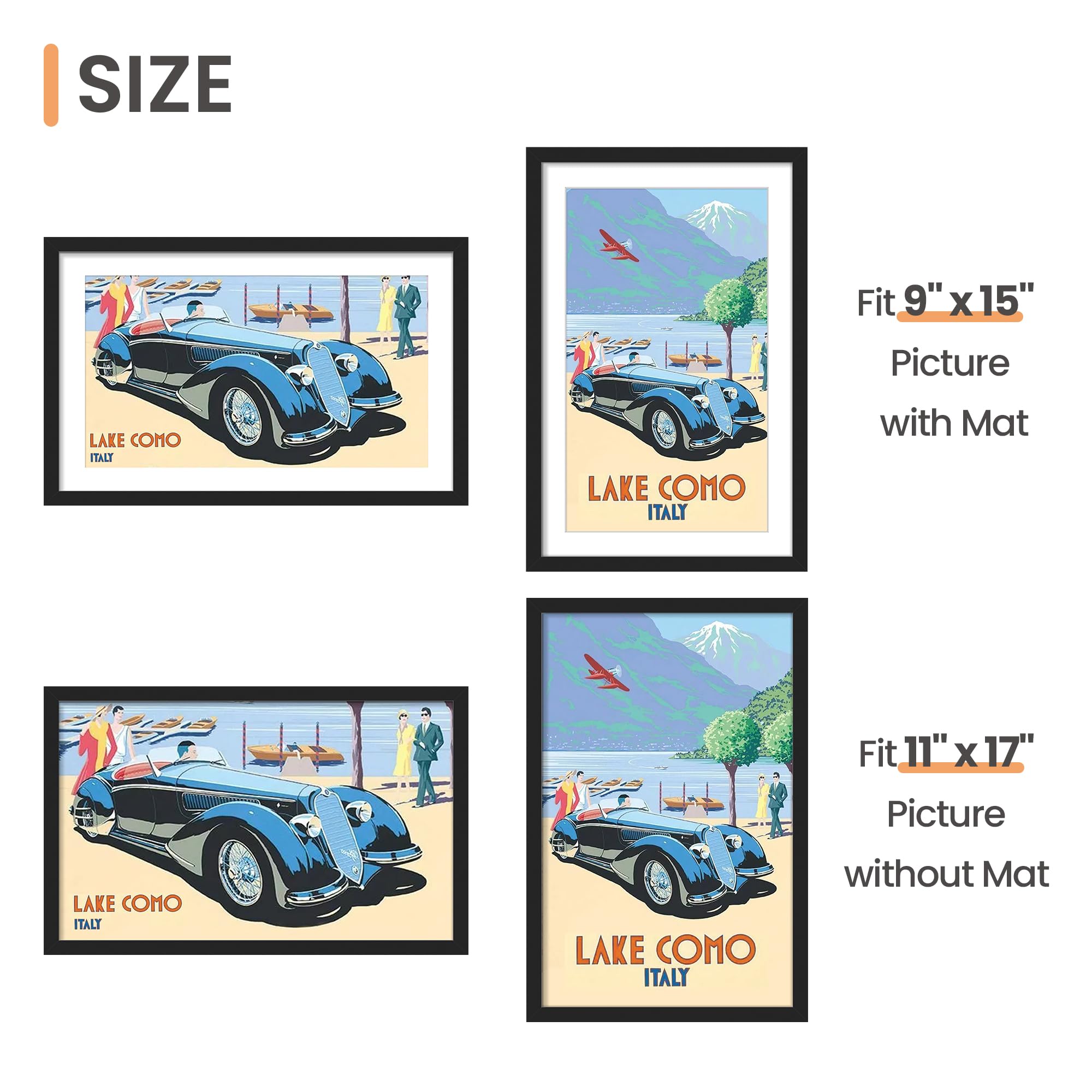 upsimples frame displayed on gallery wall showing coordinated set and visual impact benefit