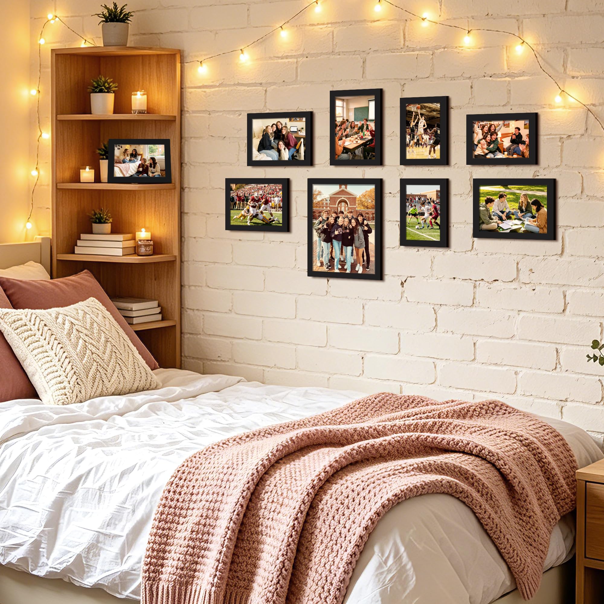 upsimples frames arranged as living room gallery showing cohesive style
