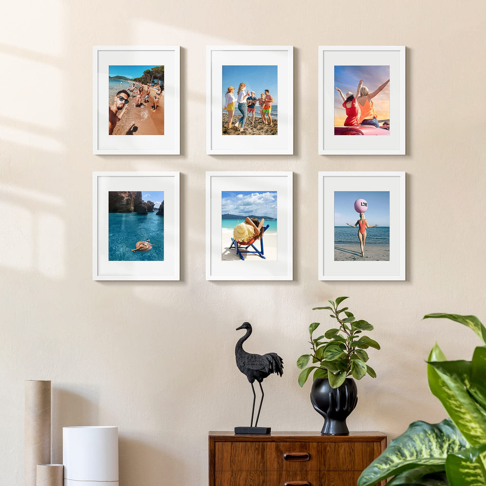 upsimples stacked frames side profile highlighting slim design and easy storage benefit