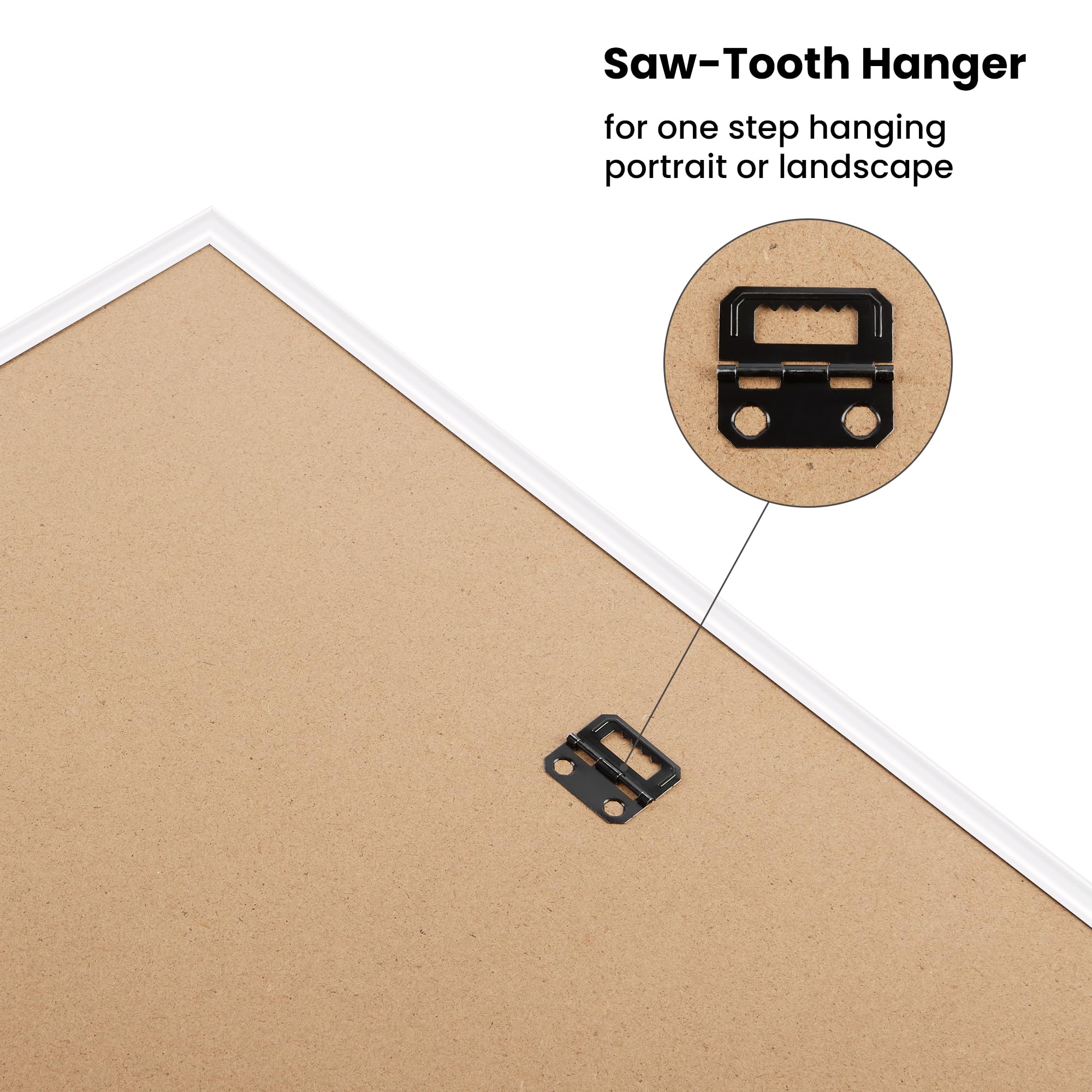 upsimples frame beside ruler shows 16x24 scale for accurate sizing benefit