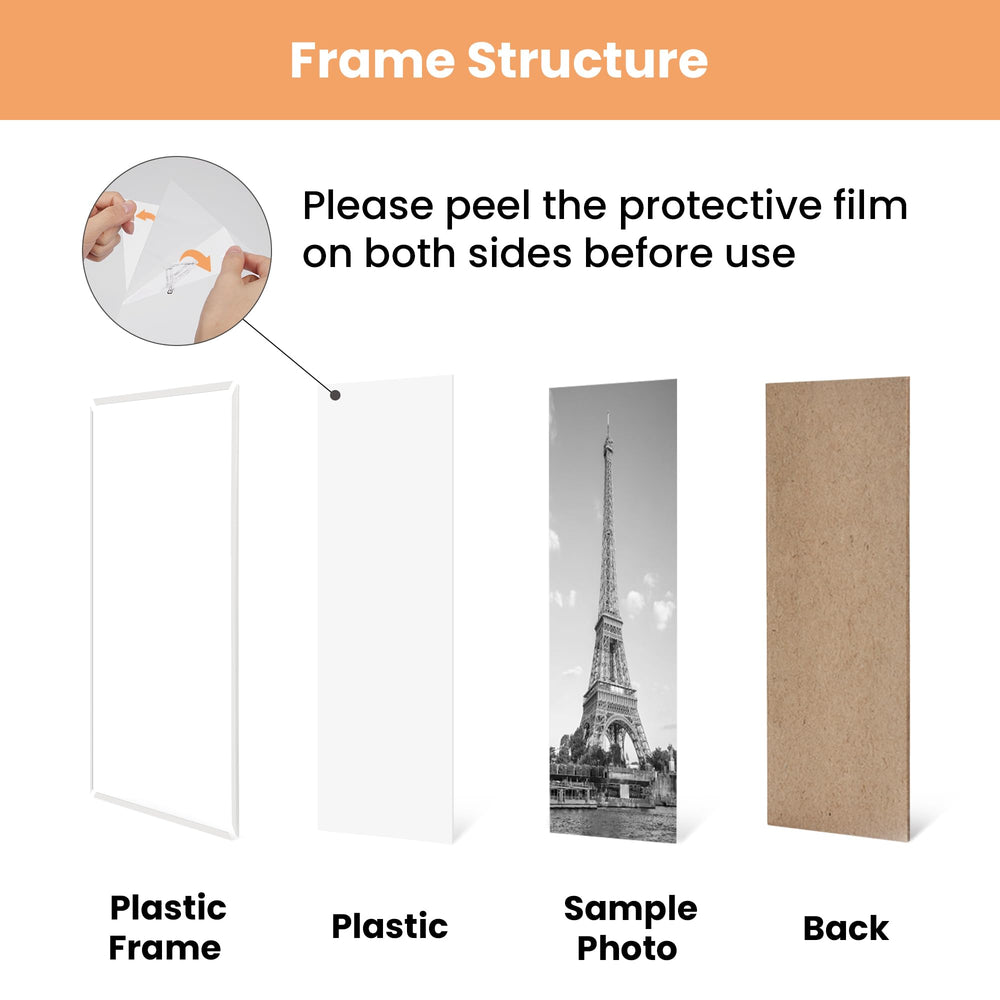 upsimples stacked sealed frames in packaging ensures safe shipping benefit