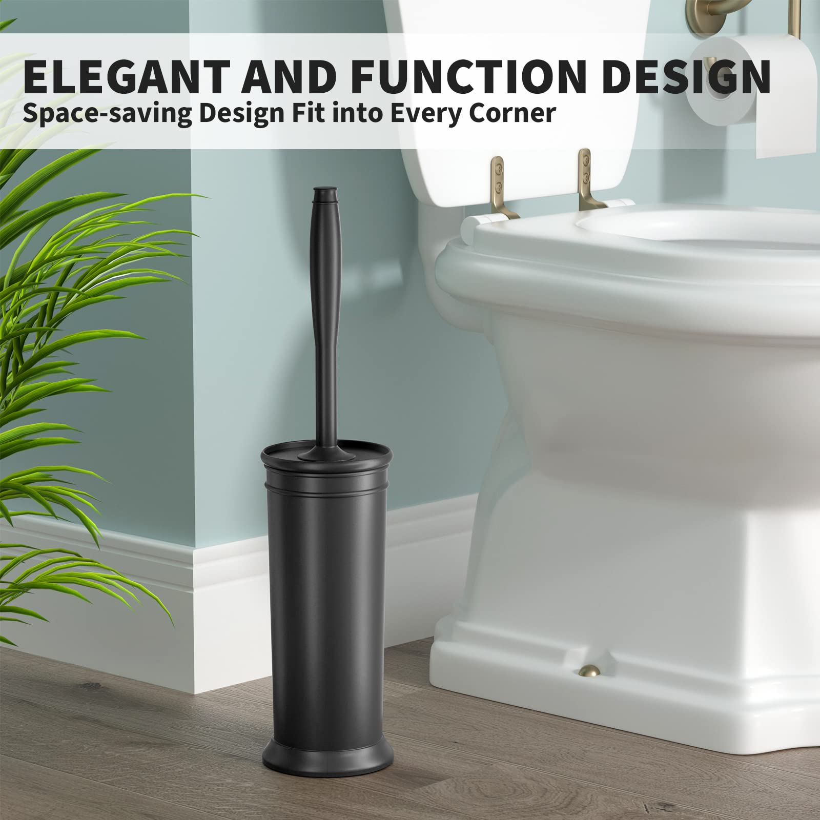 uptronic in bathroom lifestyle scene showing discreet storage and tidy decor