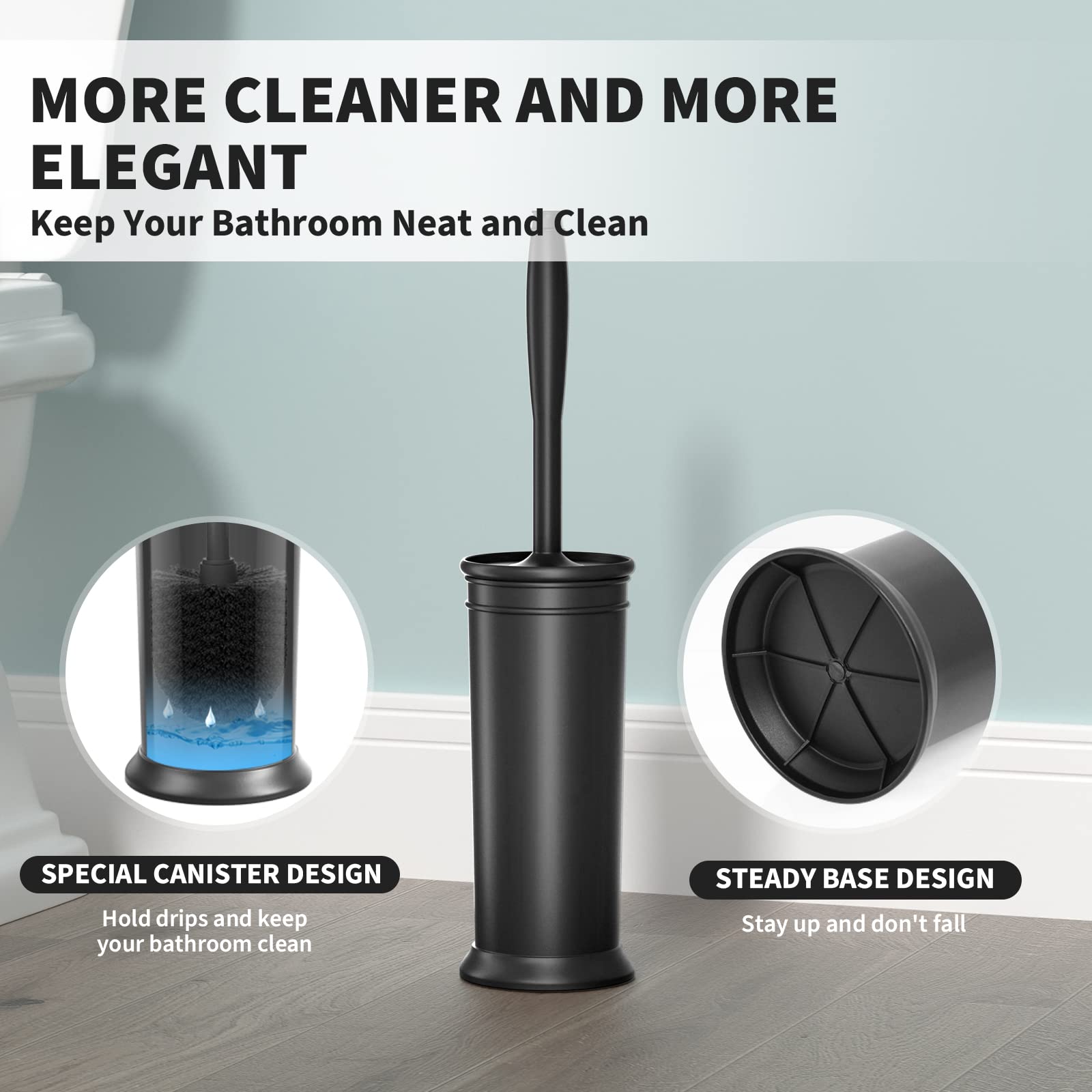 uptronic size scale comparison beside a toilet illustrating standard full-size fit