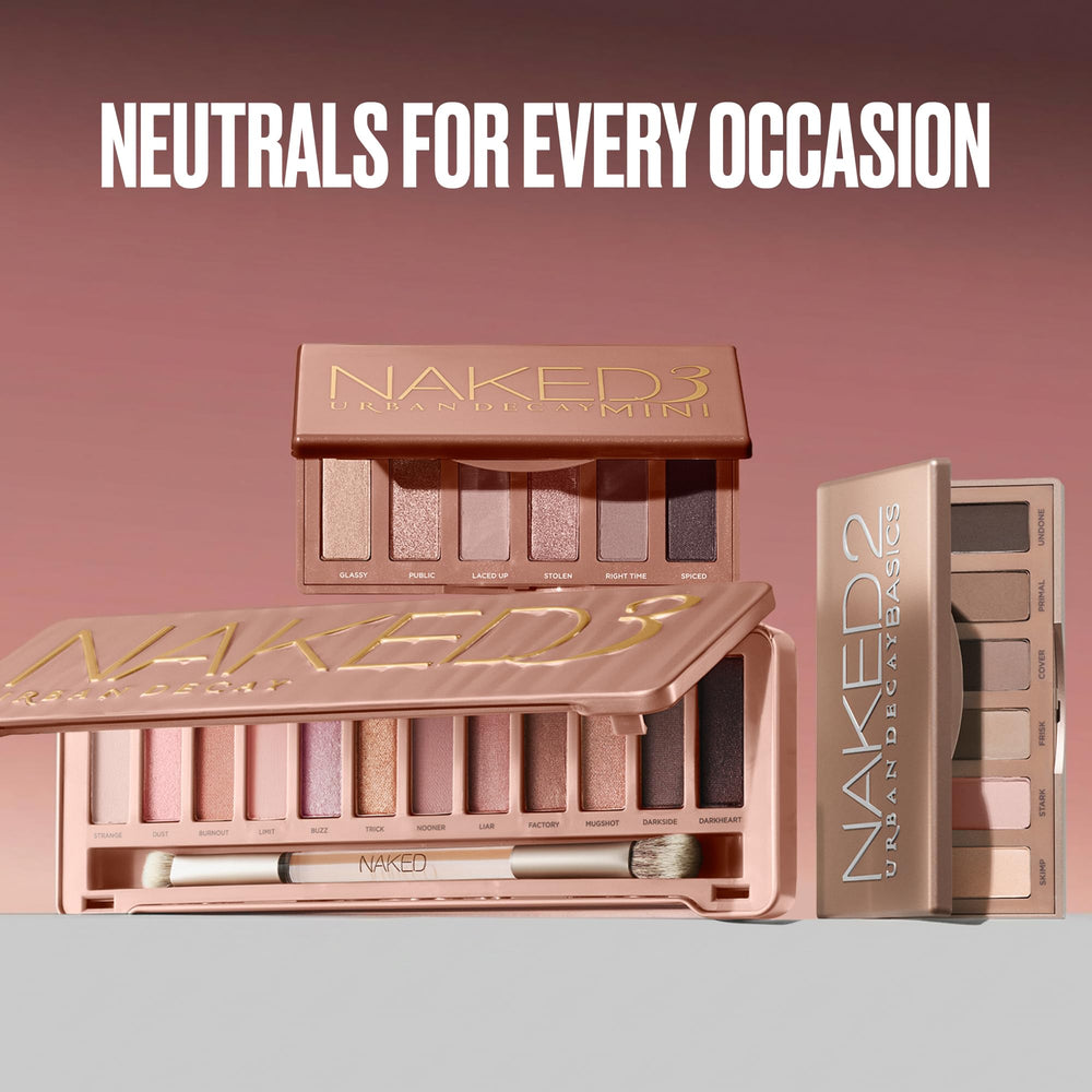 Urban Decay on a daily makeup station for effortless neutral looks