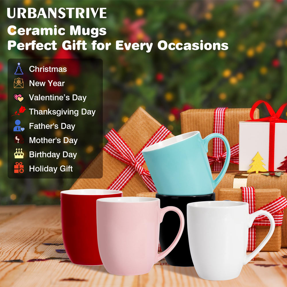 Urbanstrive mug in microwave indicating safe reheating and convenience