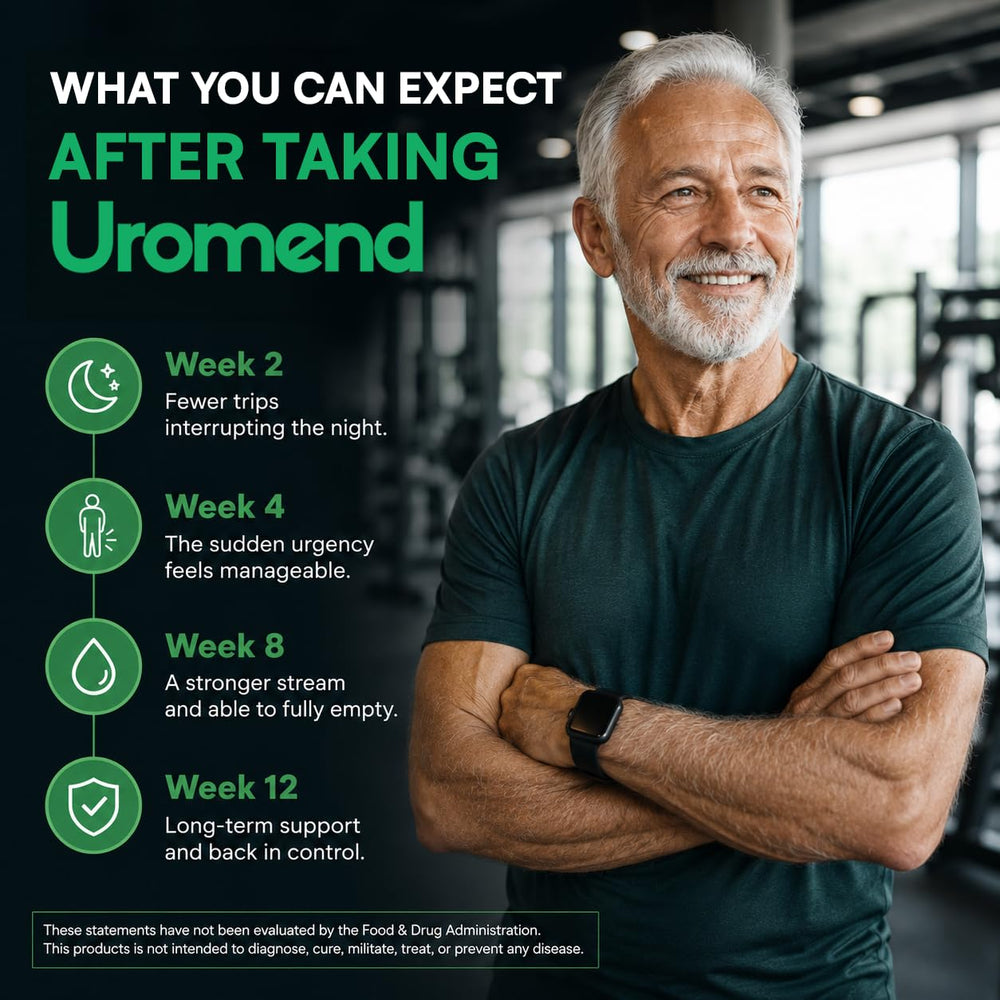 Uromend capsule texture detail emphasizing plant-based composition and quality