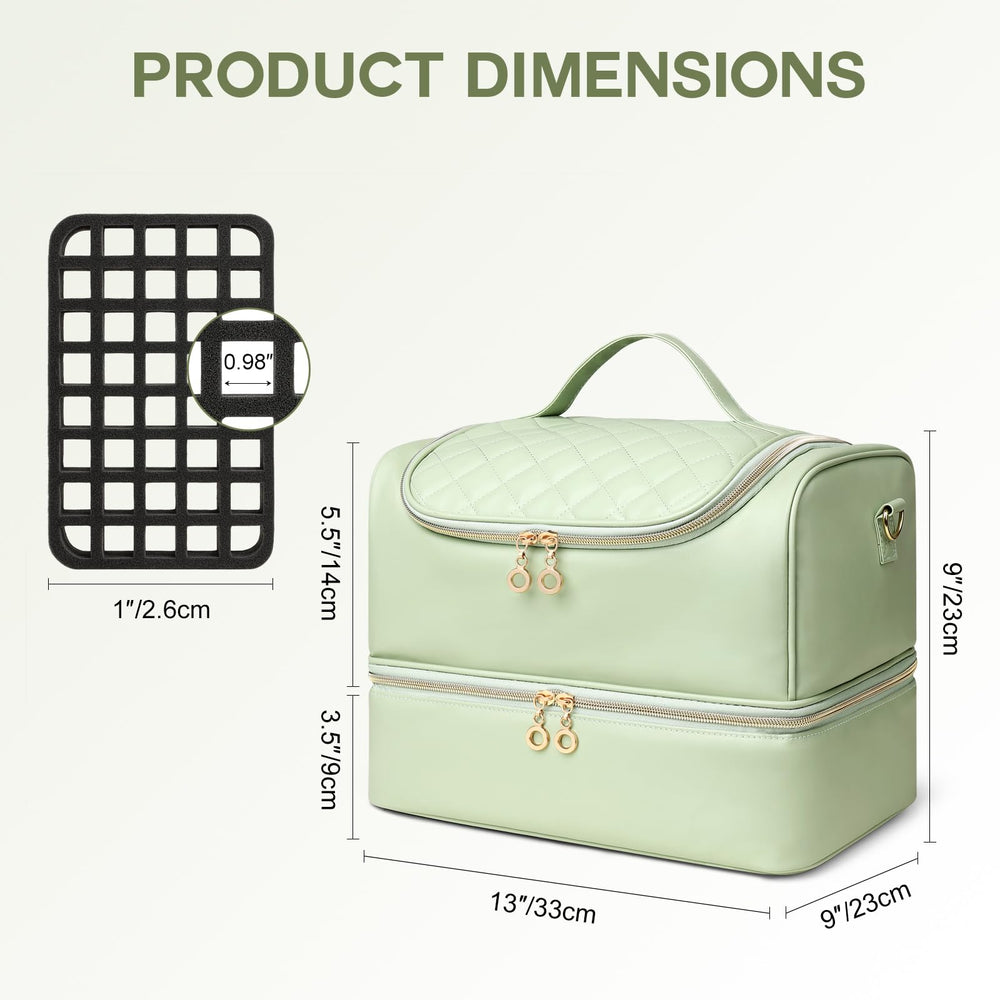 Uross attached to suitcase handle demonstrating luggage strap for travel convenience