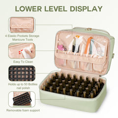 Uross close-up of top handle and adjustable shoulder strap for comfortable transport