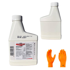 Close-up of USA Supply Crossfire bottle cap and neck highlighting pour and mixing details