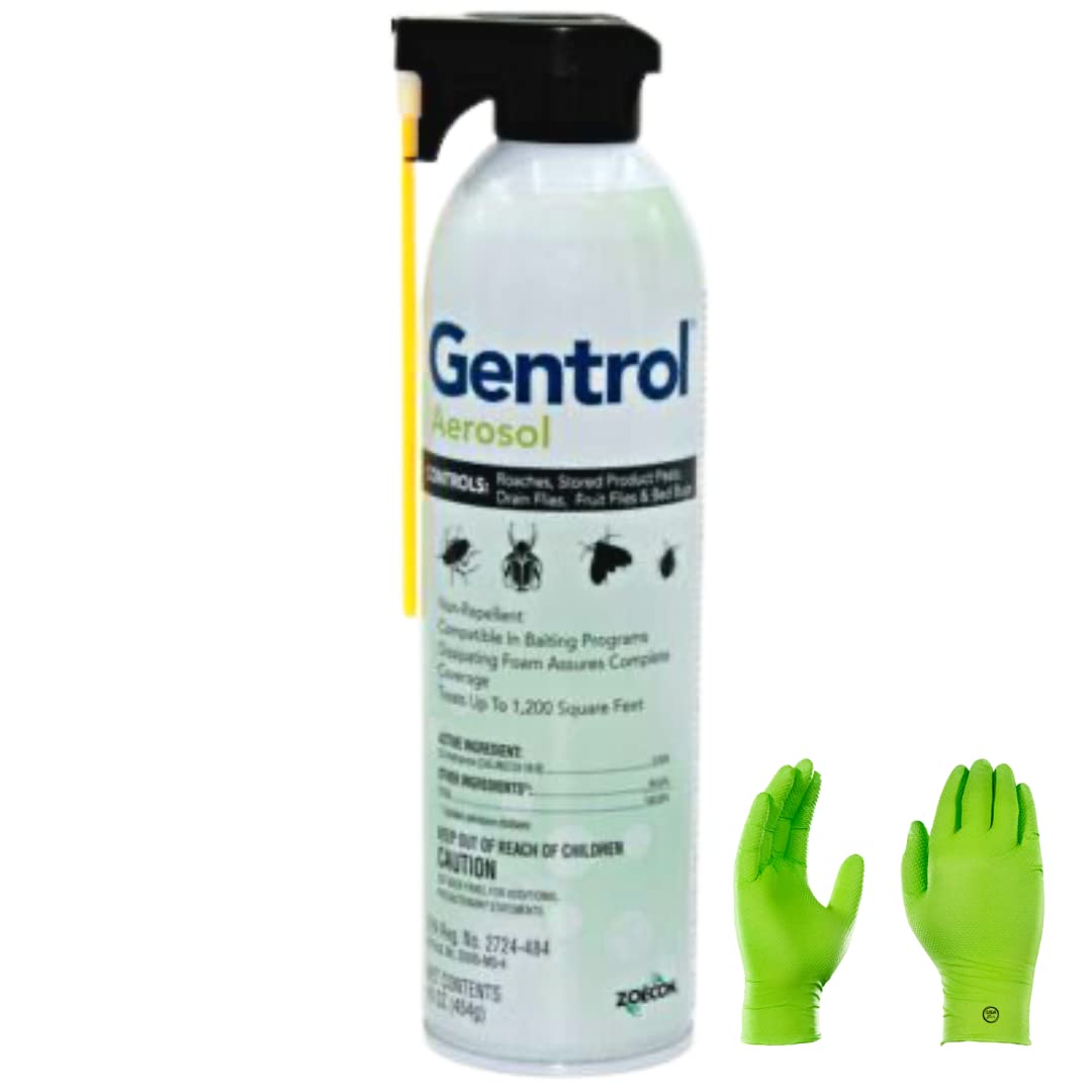 USA Supply Gentrol aerosol front can showing label and volume, ensures correct product selection