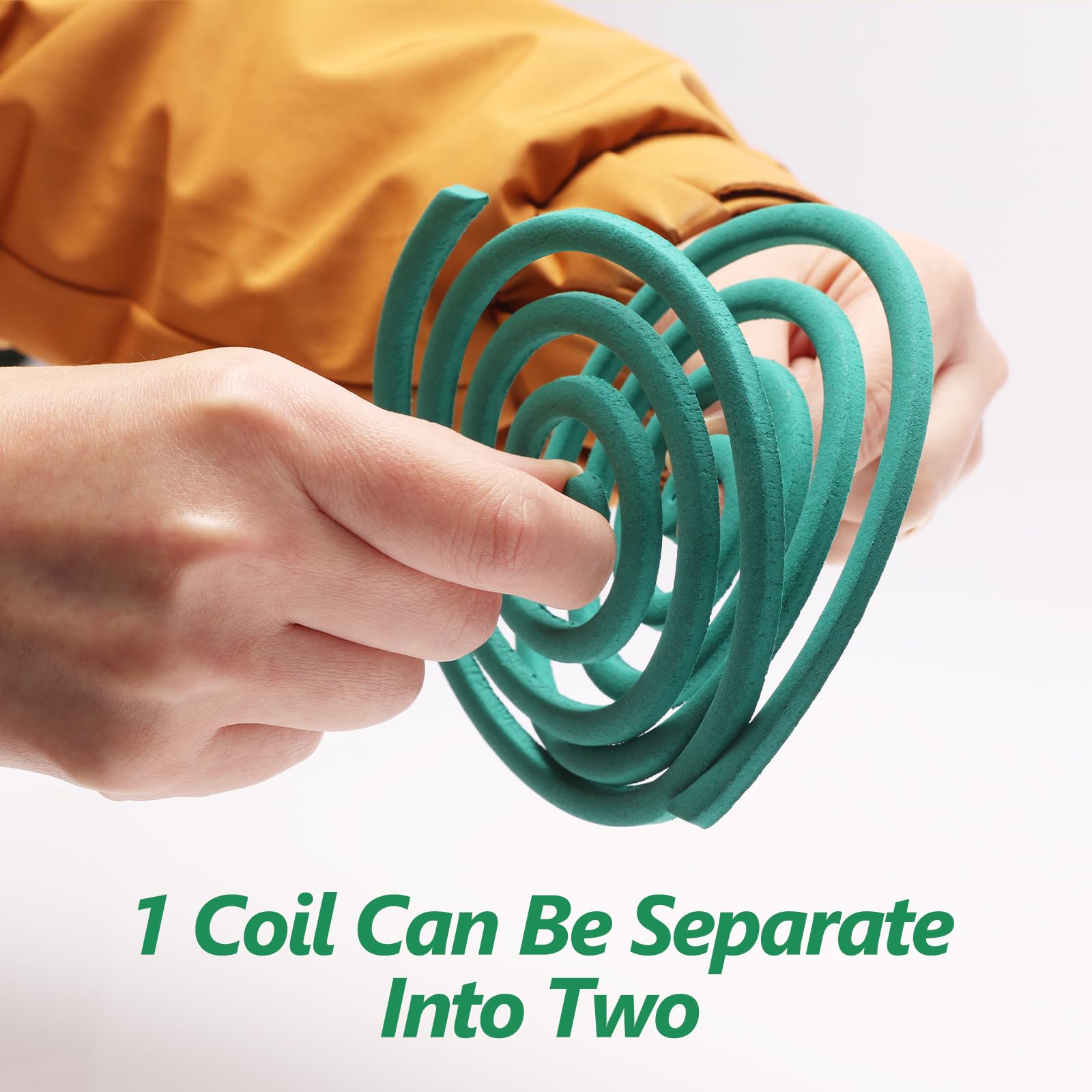 USKICH coil shown next to hand for scale and easy placement benefit