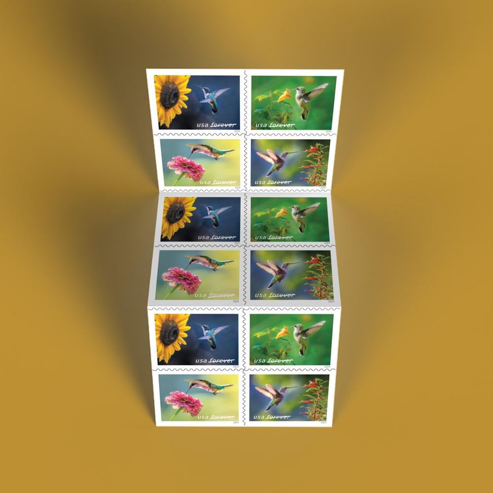 United States Postal Service sunflower design on stamp illustrating bold color and mailing flair