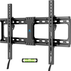 USX STAR front view of mounted TV showing slim wall fit and clean look
