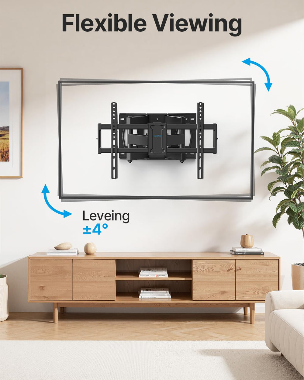 USX STAR retracted low profile demonstrating space-saving placement