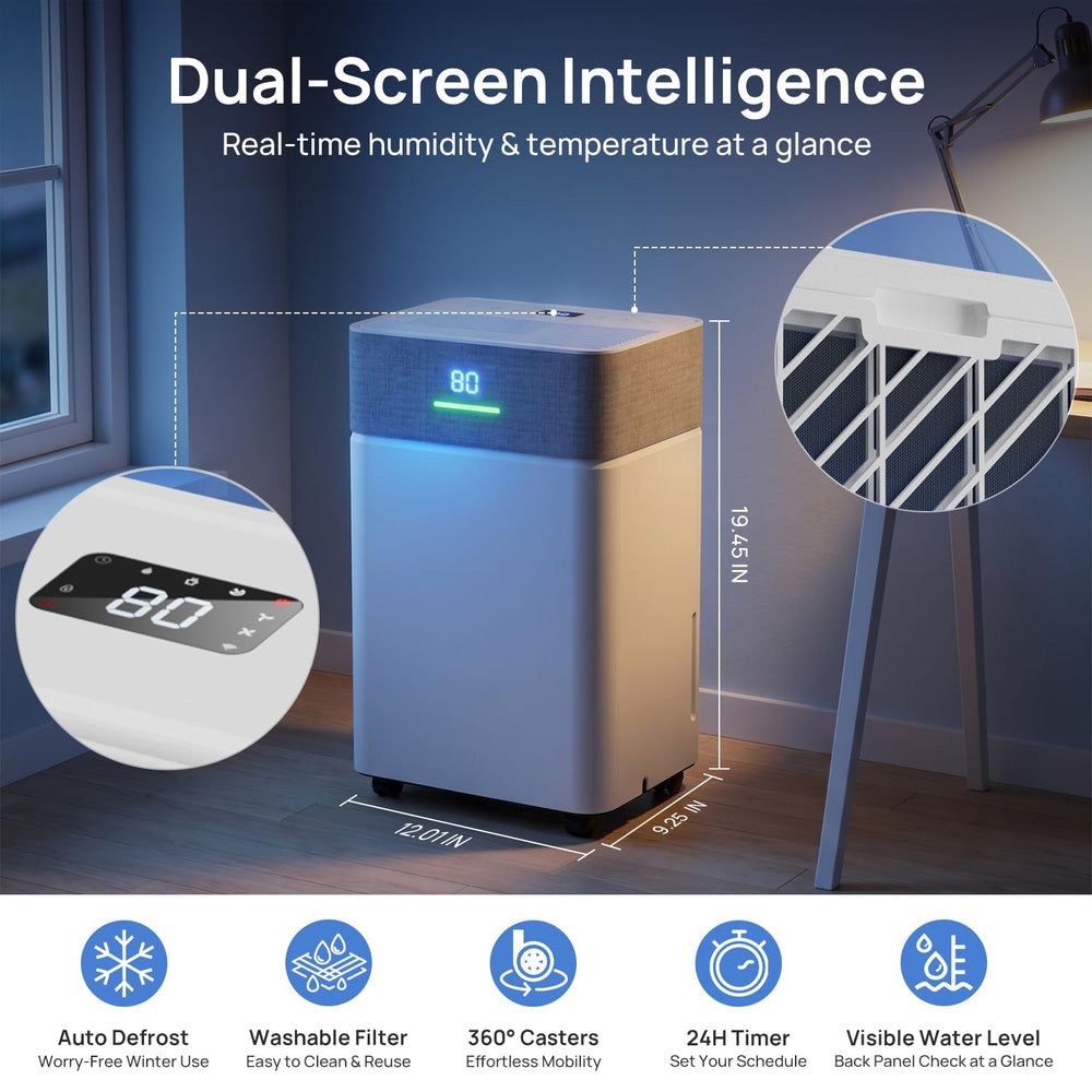 Uthfy in laundry room removing dampness and speeding drying benefit