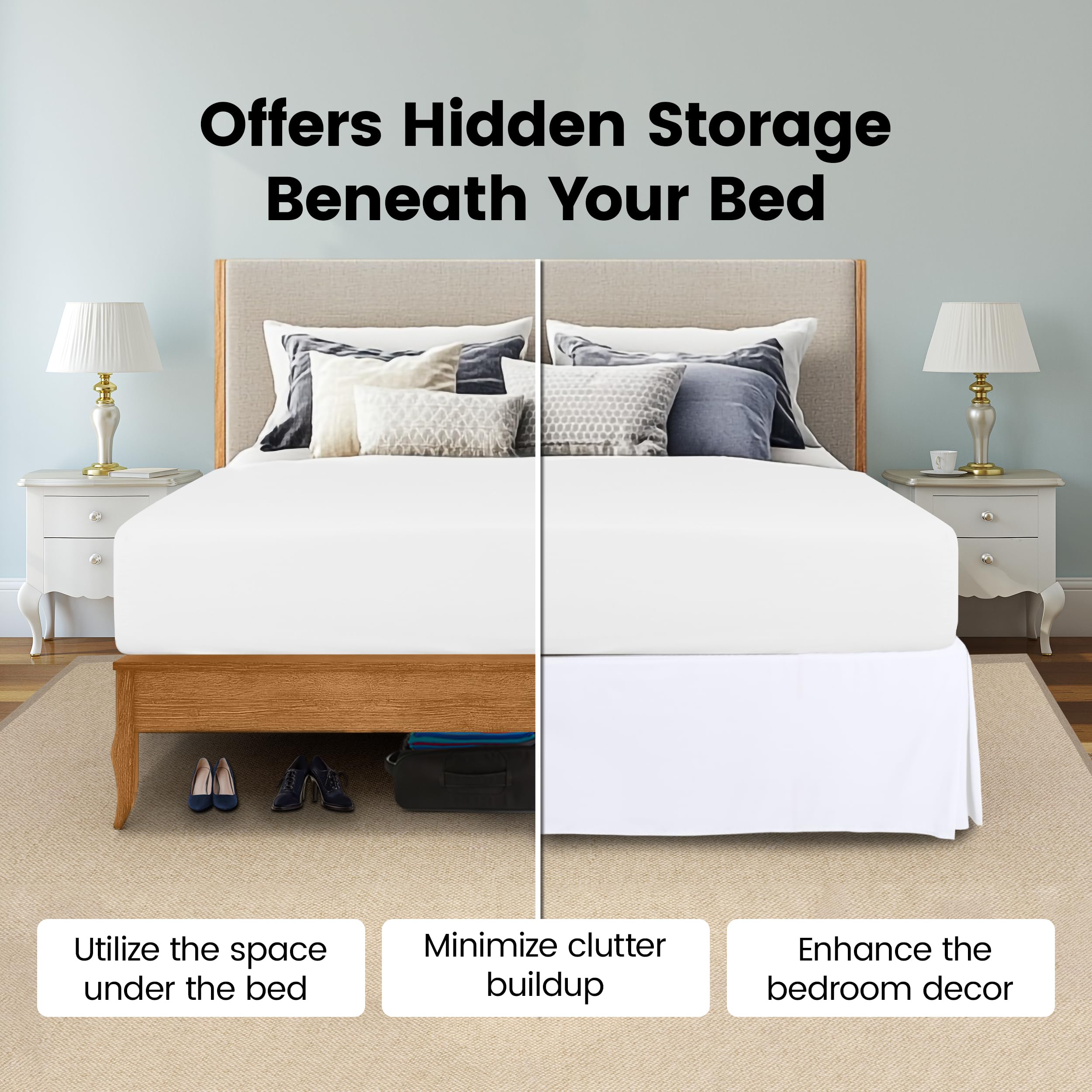 Utopia Bedding brushed microfiber texture close-up for soft comfortable feel