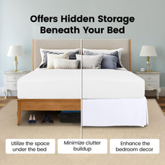 Utopia Bedding brushed microfiber texture close-up for soft comfortable feel