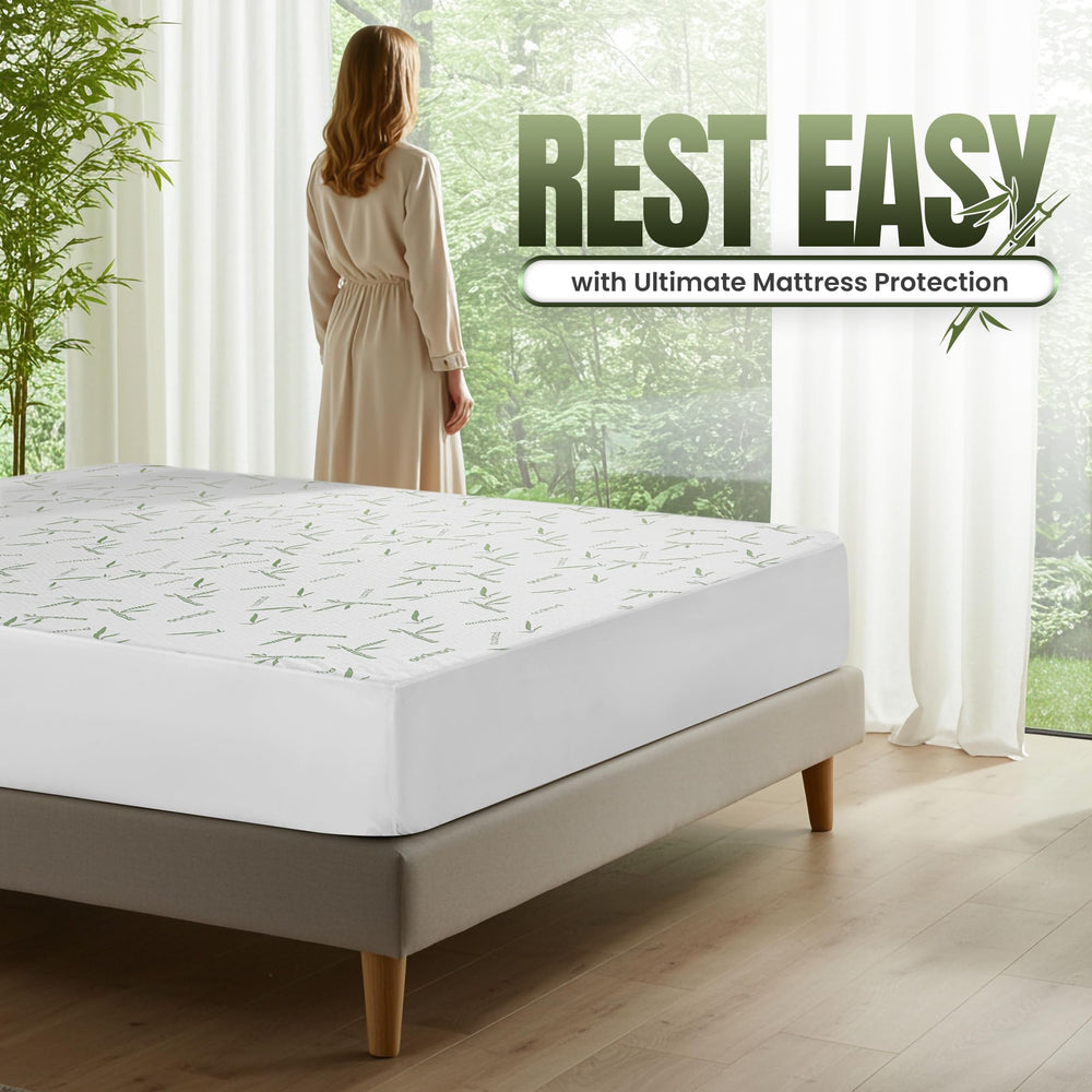 Utopia Bedding care label and wash icons highlighting easy machine-wash care