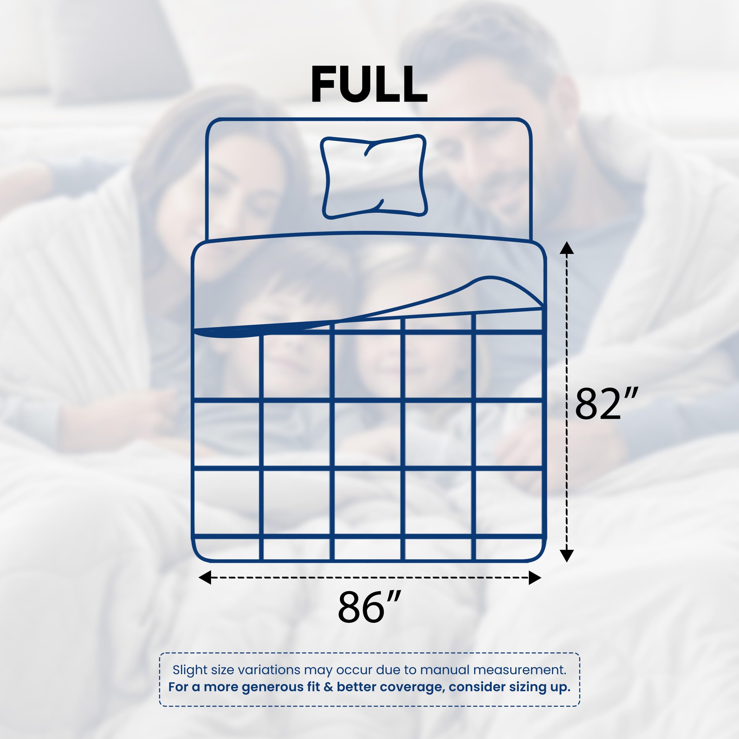 Utopia Bedding corner tab and piped edge demonstrating secure attachment benefit