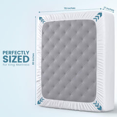 Utopia Bedding deep pocket corner with elastic for secure fit