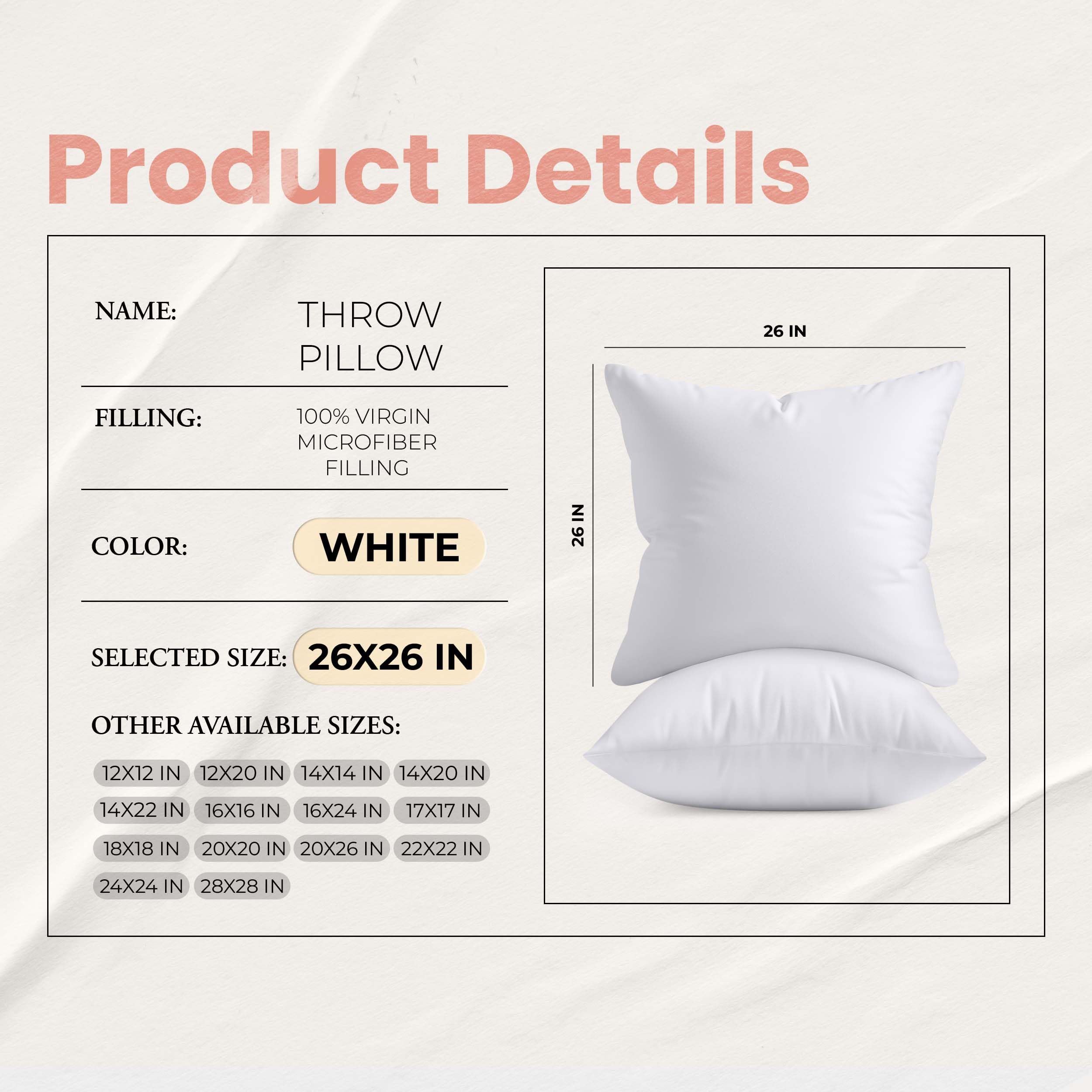 Utopia Bedding hands fluffing an insert after unpacking to restore full volume quickly