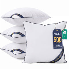 Utopia Bedding front view of four-pack showing neat finished edges and clean look
