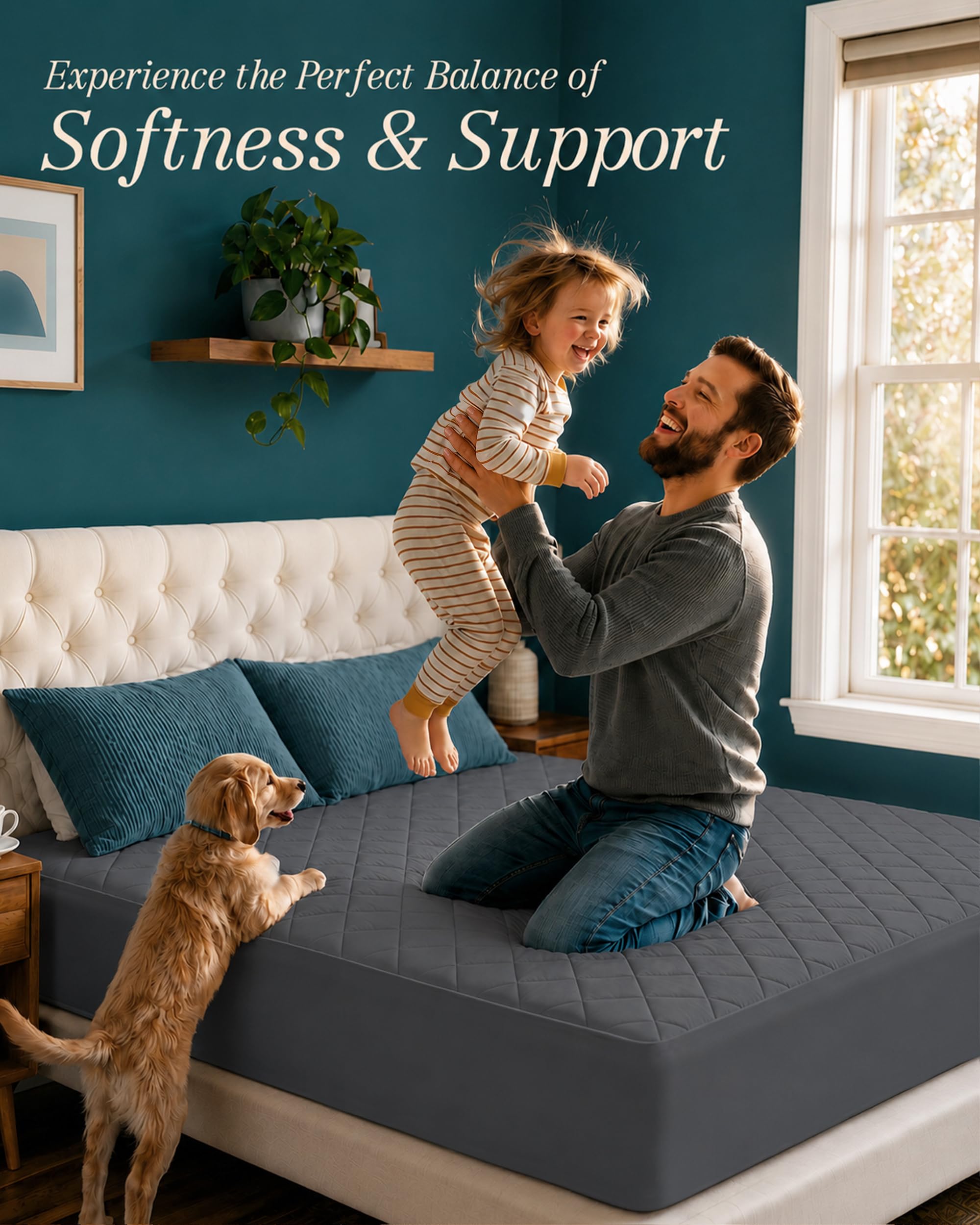 Utopia Bedding microfiber fabric texture close-up for breathable comfort