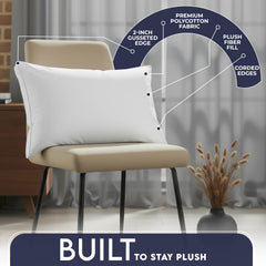 Utopia Bedding gusset edge detail highlighting loft and lasting shape