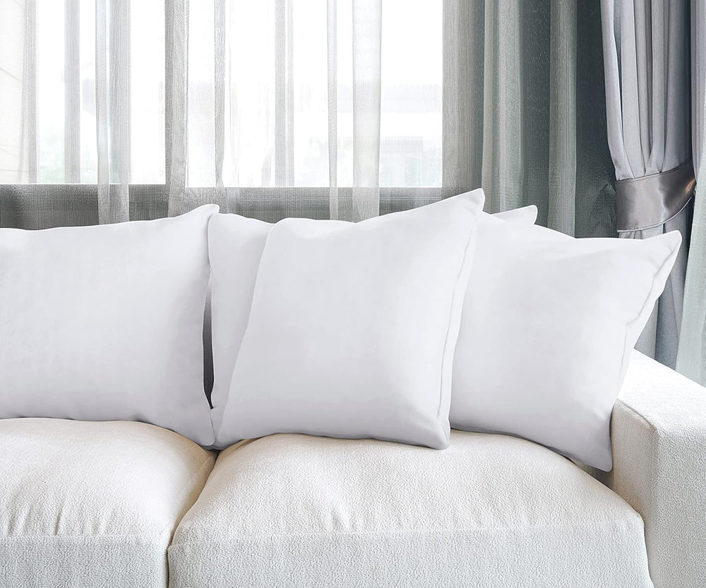Utopia Bedding displayed on a sofa demonstrating improved comfort and style