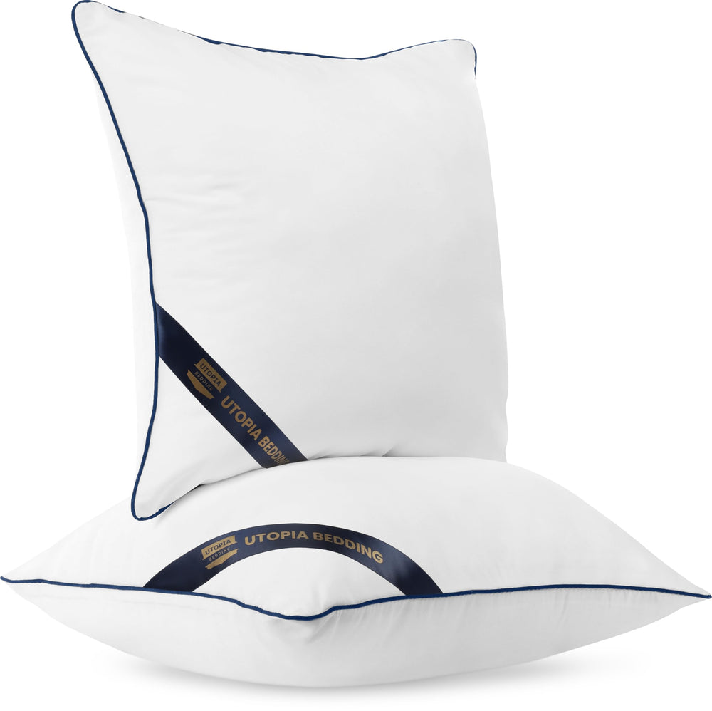 Utopia Bedding styled on a sofa adding instant comfort and cohesive decor