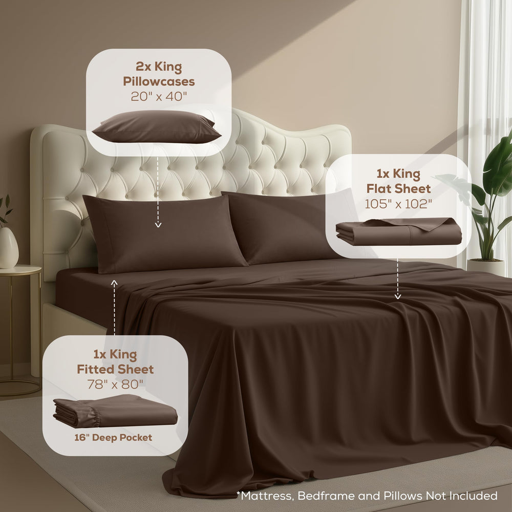 Utopia Bedding fitted sheet deep-pocket detail that secures mattress snugly
