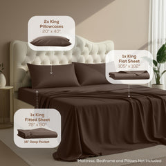 Utopia Bedding fitted sheet deep-pocket detail that secures mattress snugly
