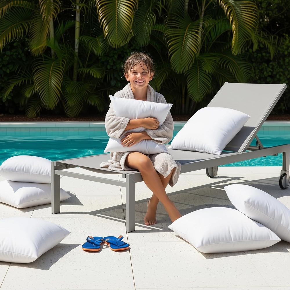 Utopia Bedding pillows arranged on an indoor sofa illustrating versatile home styling