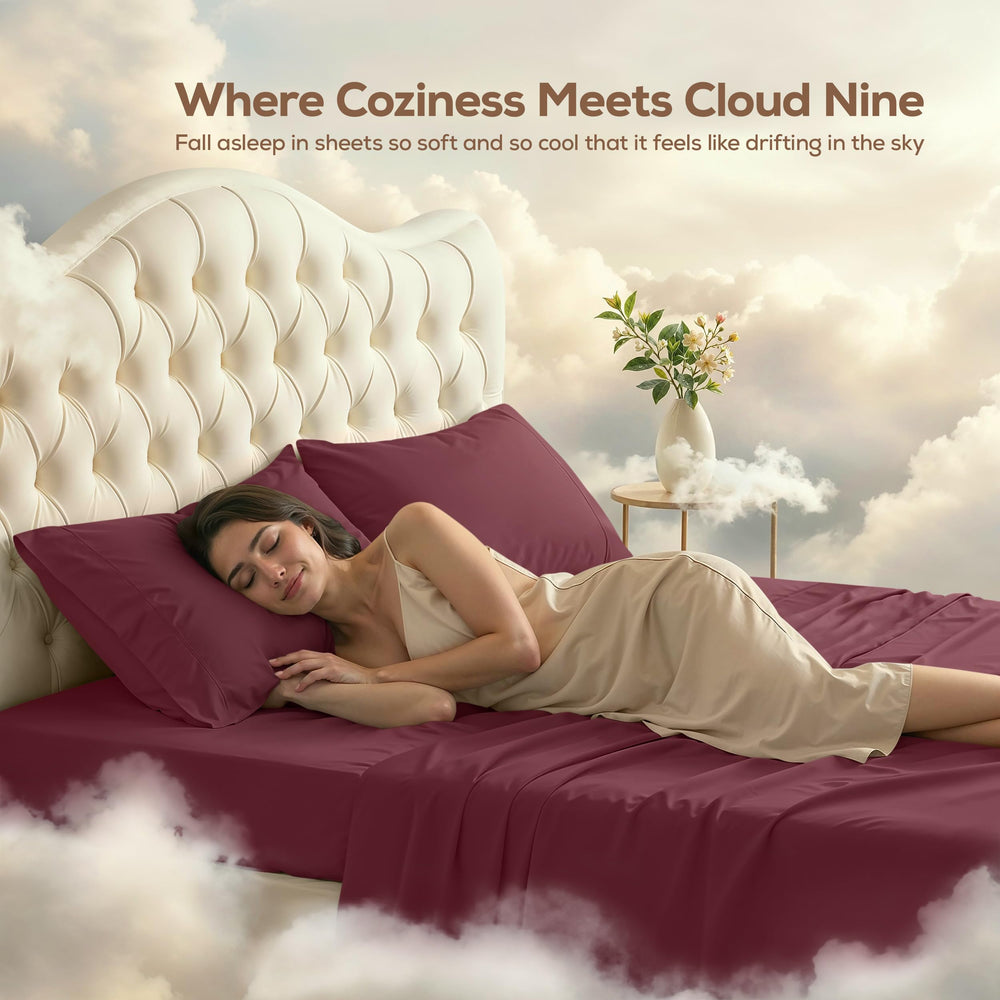 Utopia Bedding two pillowcases arranged matching sheets for coordinated look
