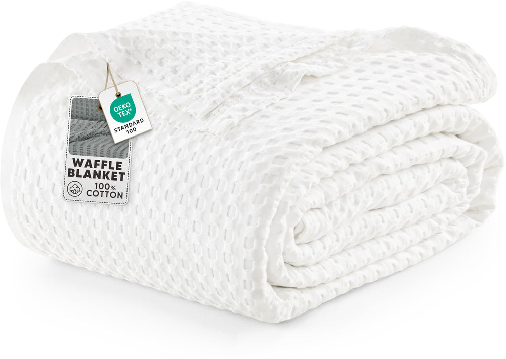 Utopia Bedding queen front view showing full 90x90 coverage and clean white look