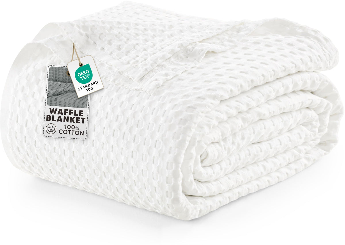 Utopia Bedding queen front view showing full 90x90 coverage and clean white look
