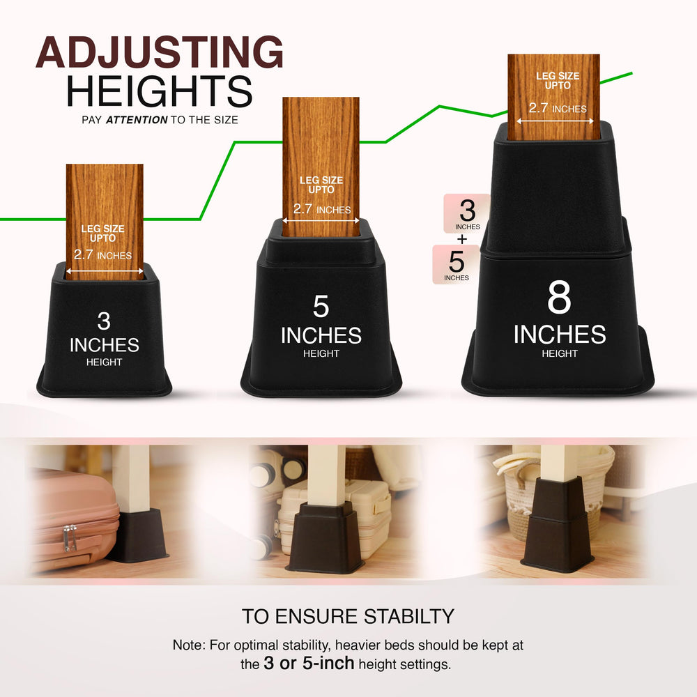 Utopia Bedding beside a ruler showing exact dimensions for confident fitting