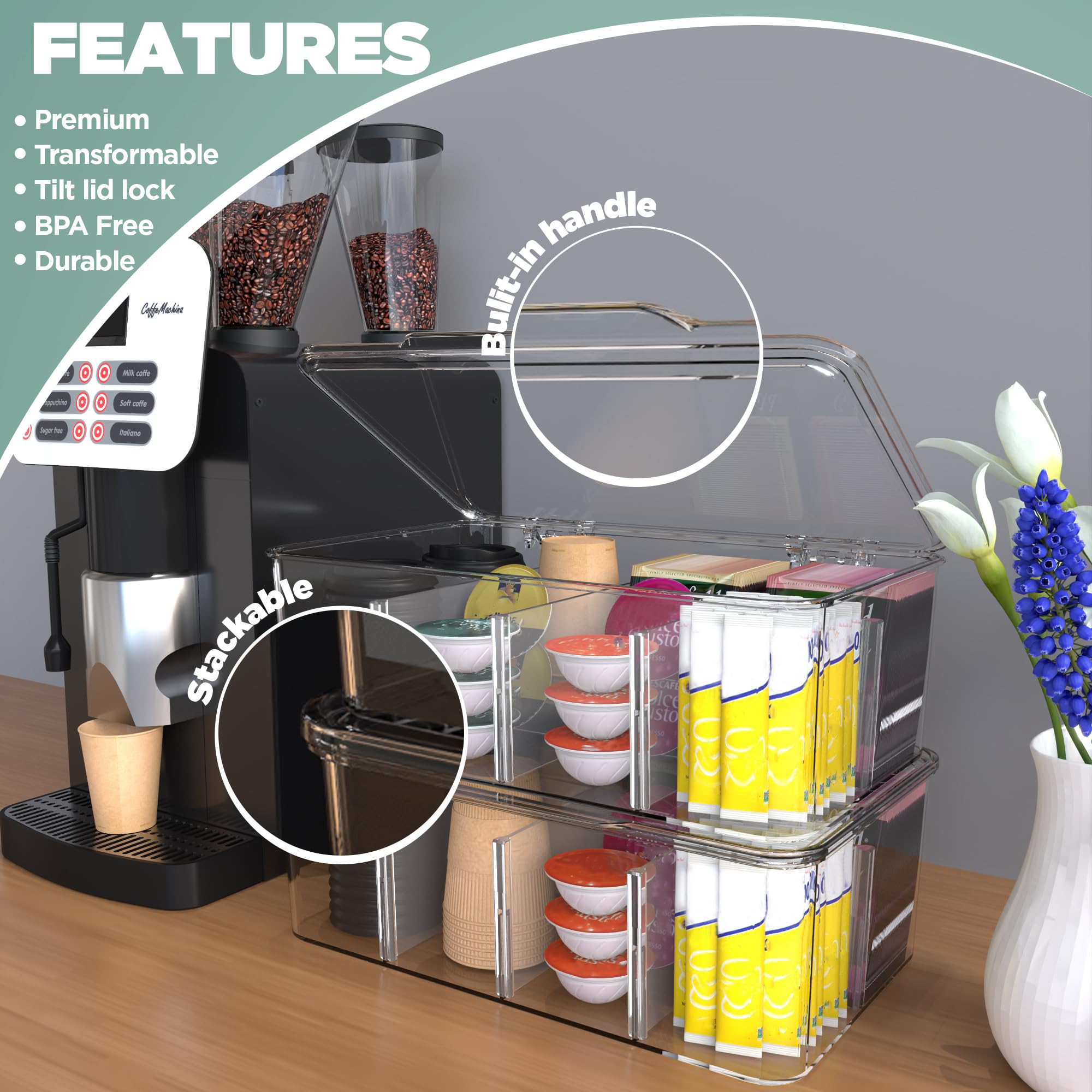 Utopia Home used for makeup and stationery demonstrating versatile storage