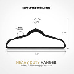 Utopia Home metallic chrome hook detail offering sturdy hanging support