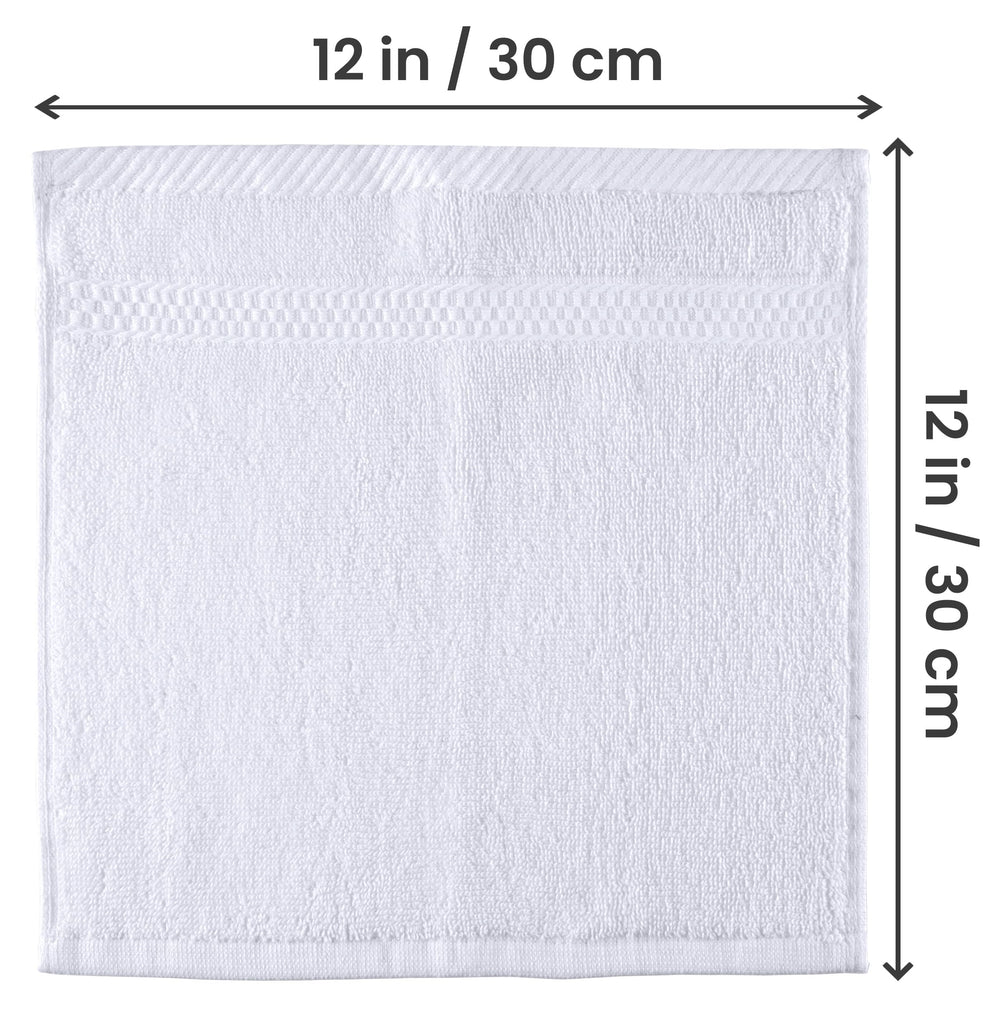 Utopia Towels arranged in a bathroom setting to enhance decor