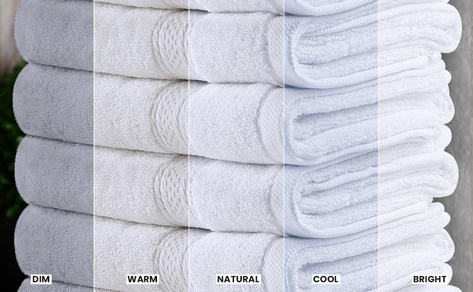 Utopia Towels being used to dry hands at sink illustrating everyday convenience