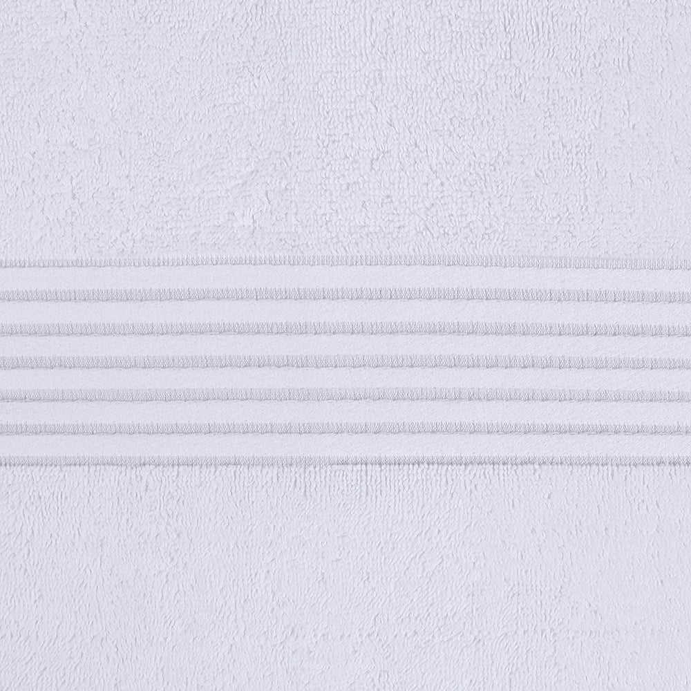 Utopia Towels towel beside ruler illustrating 27x54 inch size and full-body coverage benefit