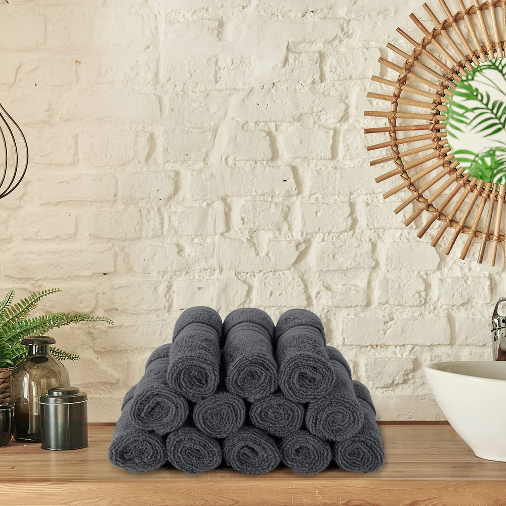 Utopia Towels wet texture close-up showing effective water absorption capability