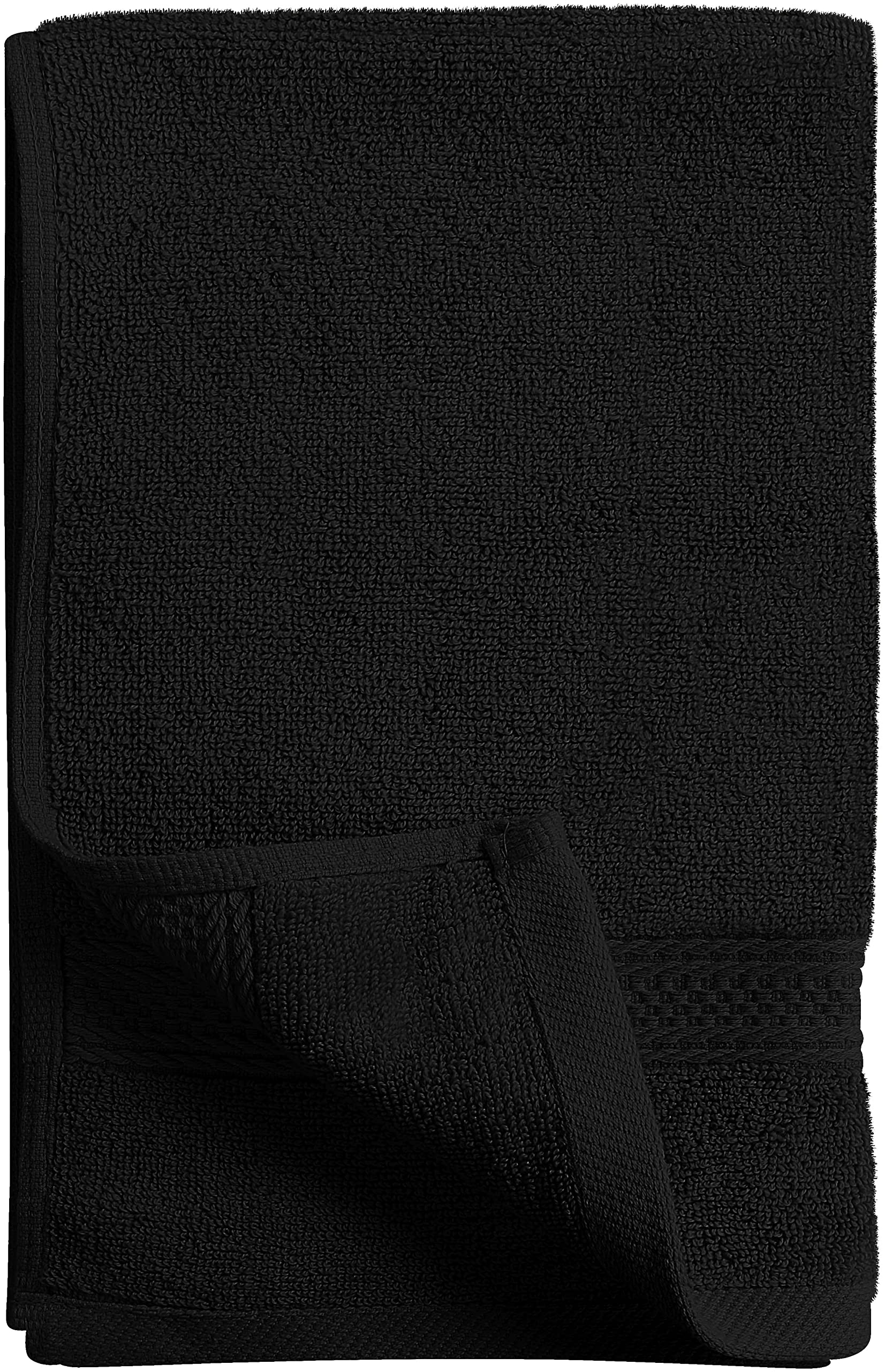 Utopia Towels hem stitching close-up showing reinforced edges for longer lifespan