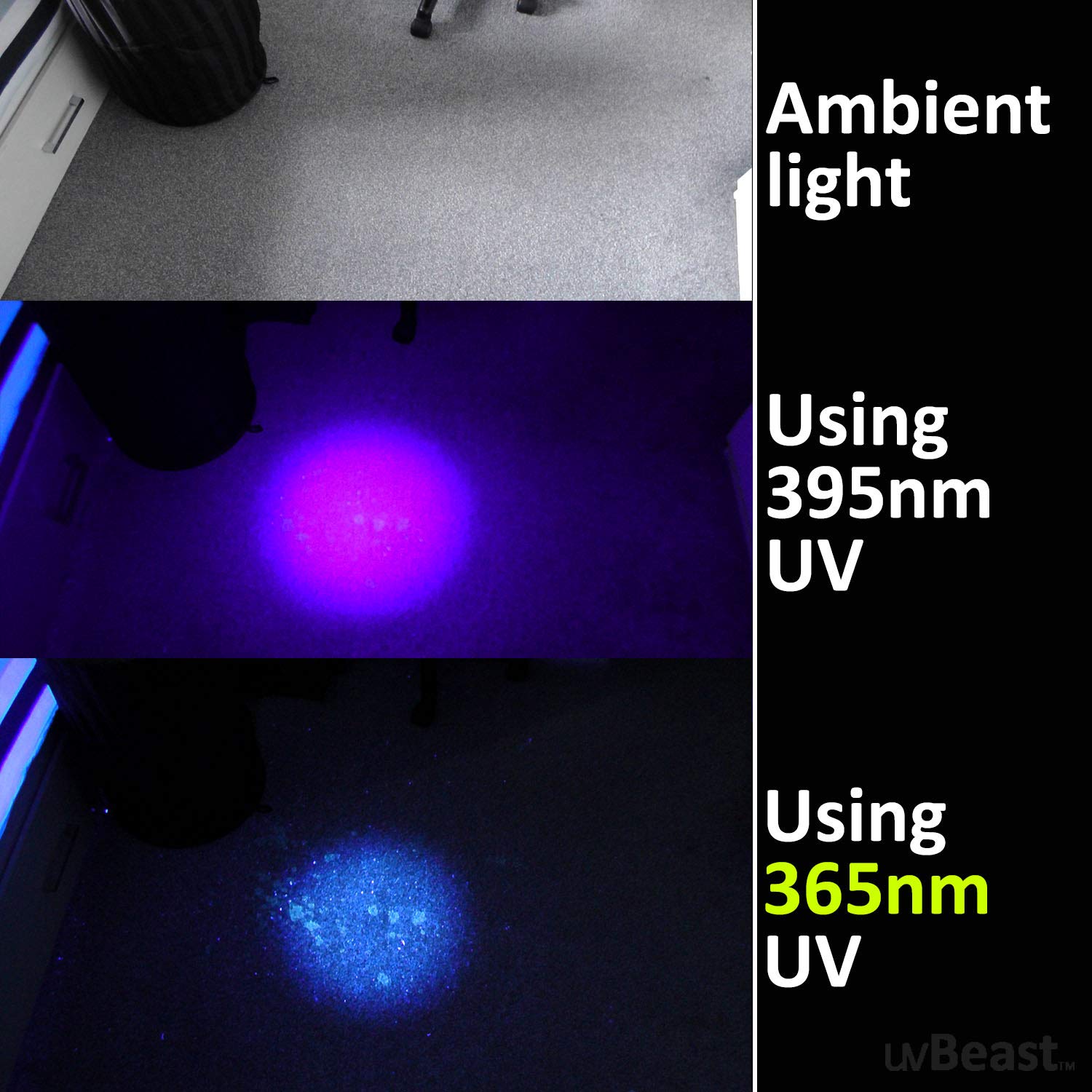 uvBeast V3 in hand scale comparison demonstrating portable power and reach