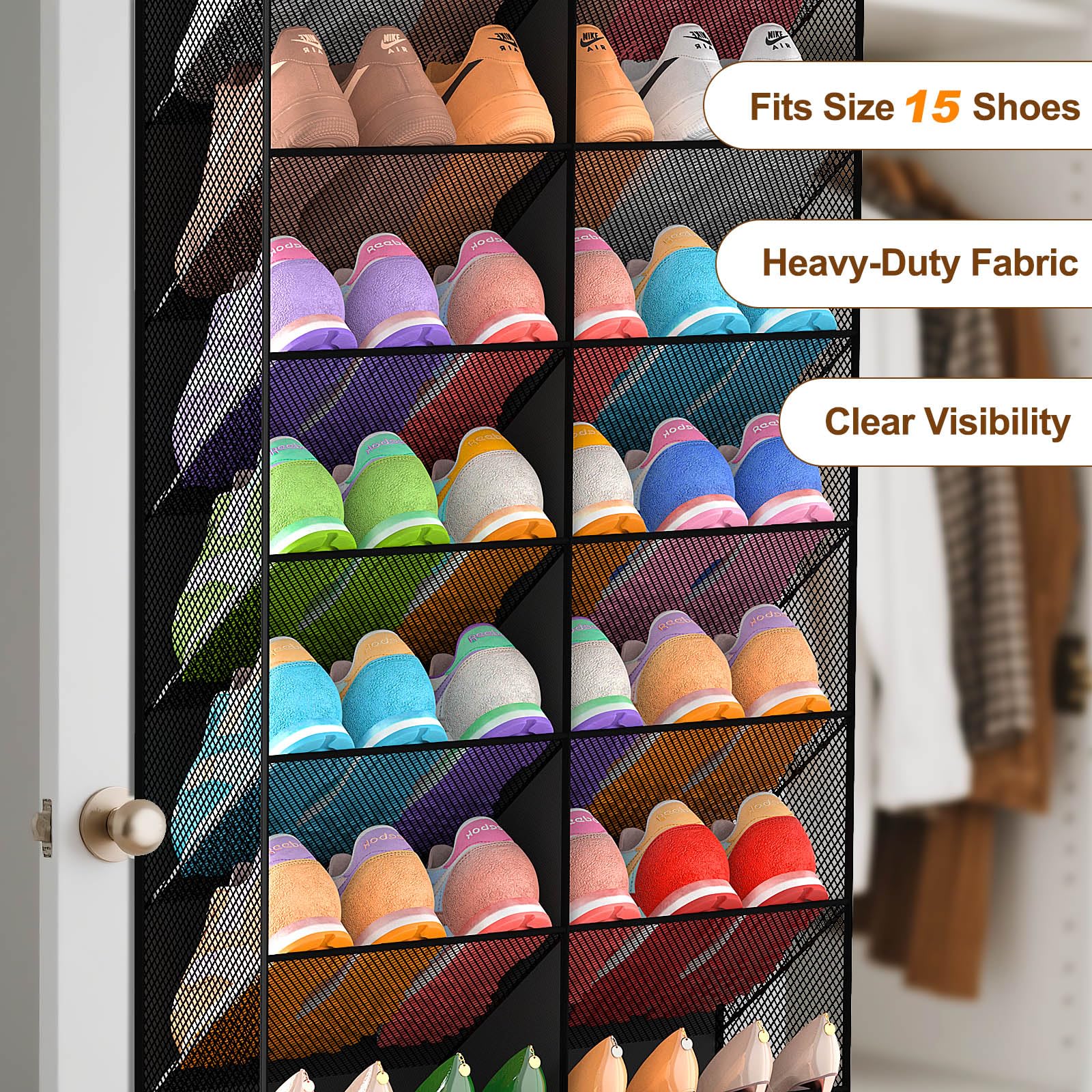 UVIAHOMI in-use entryway setup keeping shoes tidy and accessible