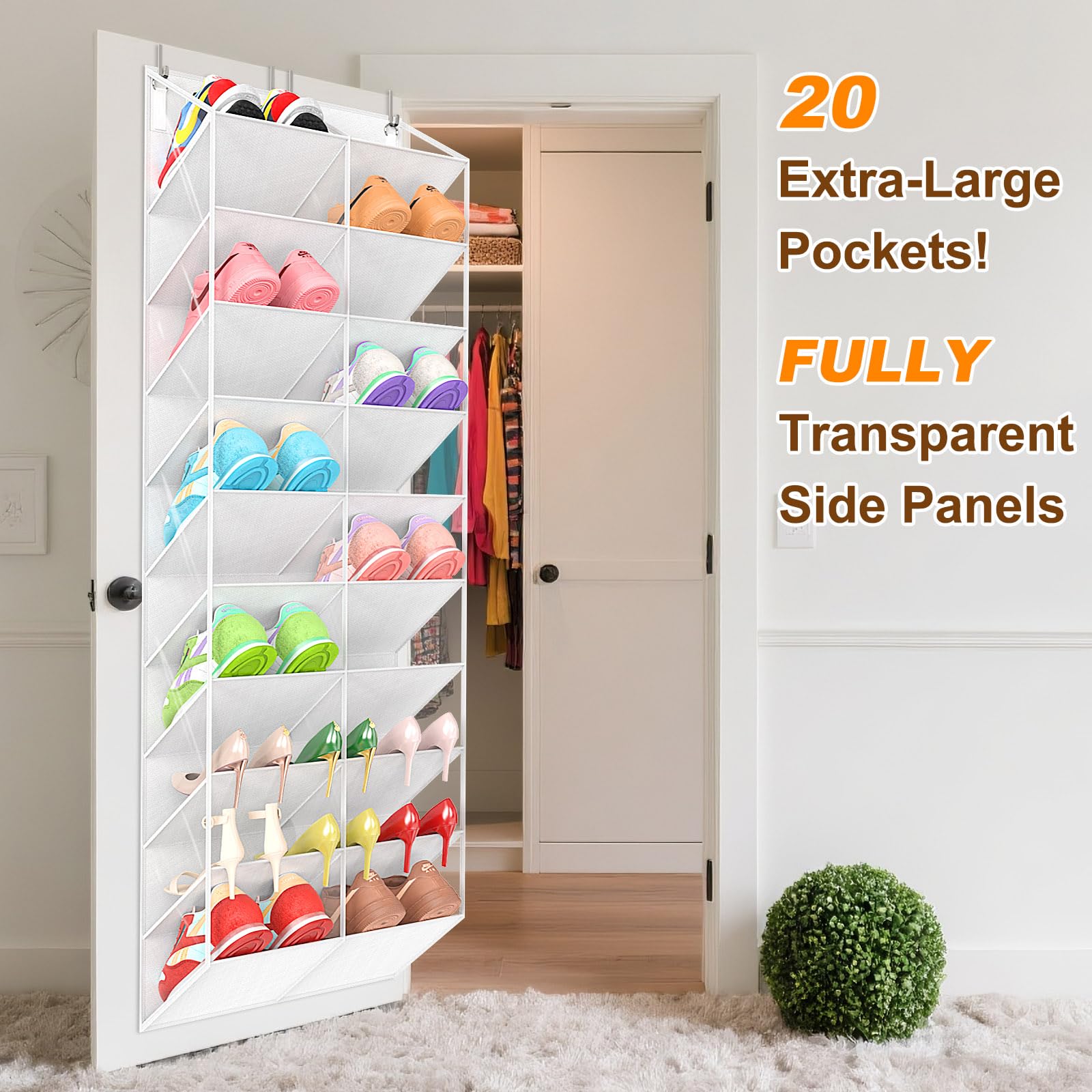 UVIAHOMI metal hooks and rings offering secure hanging