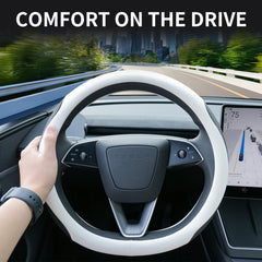 Uxcer silicone lining detail showing anti-slip grip for safer steering
