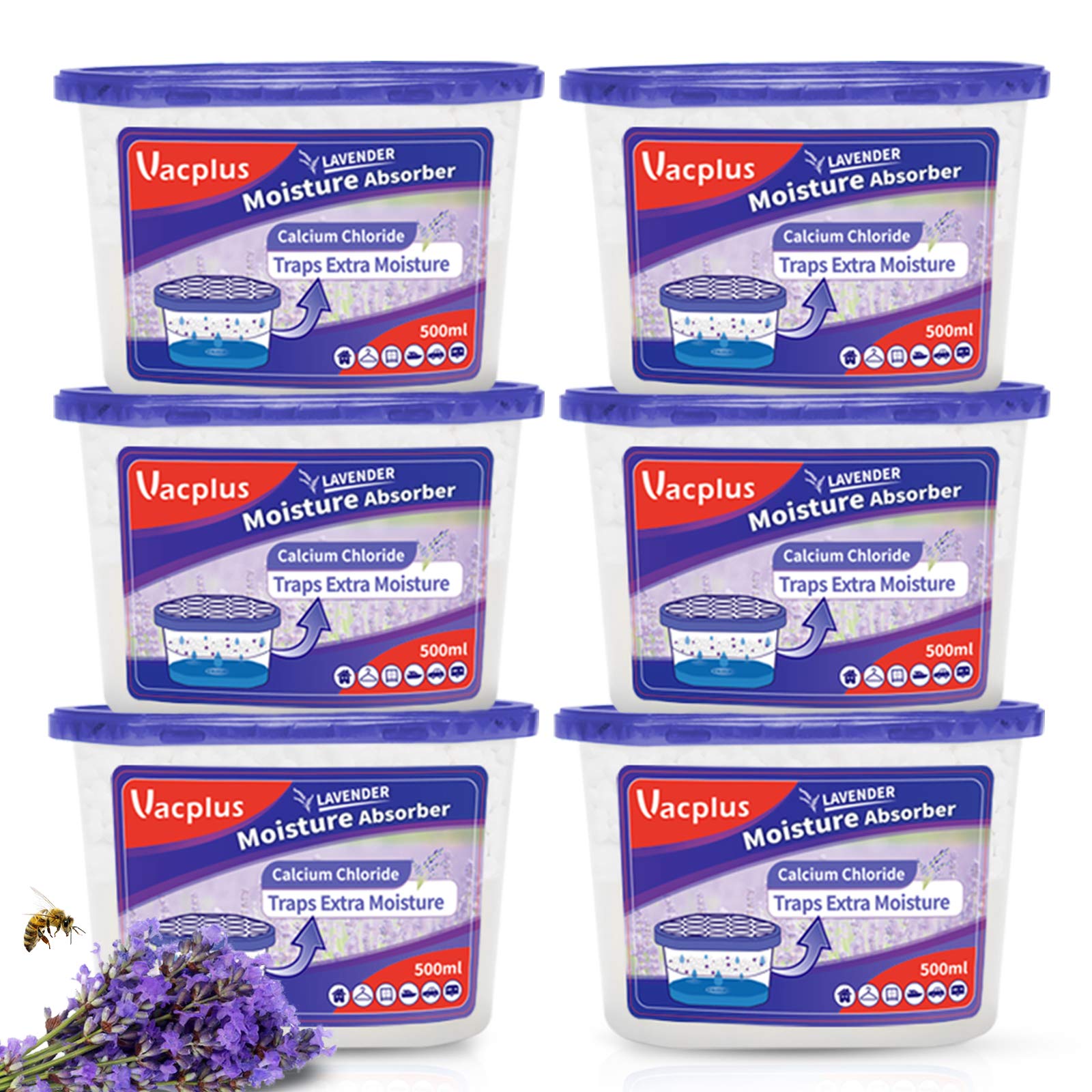Vacplus front packaging showing product and compact size benefits